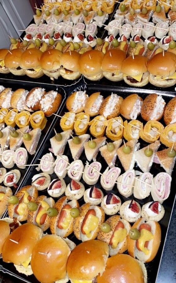 Bocadillos para Fiestas